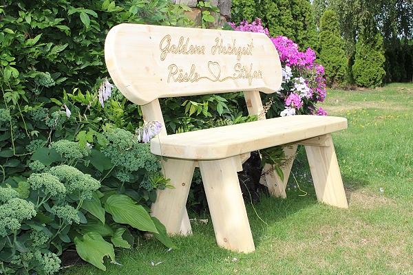 Bild 5 Gartenbank mit Scherenfüße. Hochzeitsgeschenk. Rentners Geschenk.