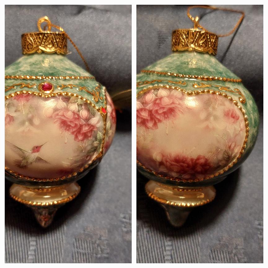 Bild 3 HANDBEMALTE PORZELLAN KUGELN WUNDERSCHÖN