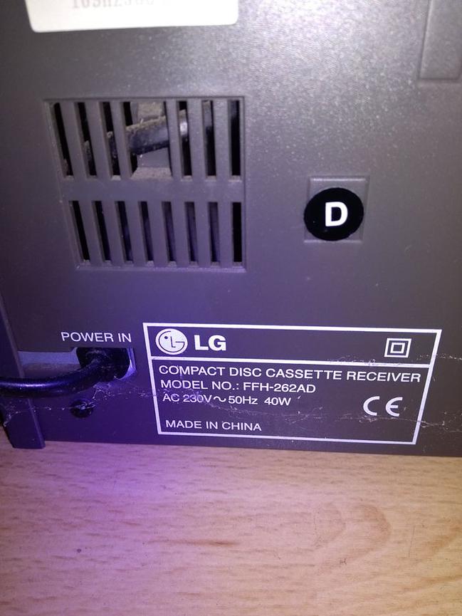 Bild 8 =>Compact-Disc-Cassette-Receiver "LG" FFH-262AD=>nur 49,-€ VB!