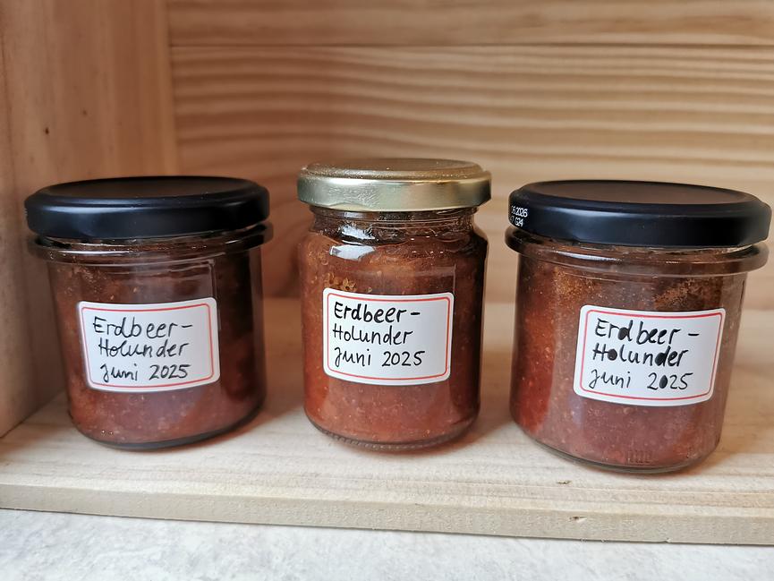 Bild 1 Selbstgemachte Marmelade - Erdbeer, Pflaume