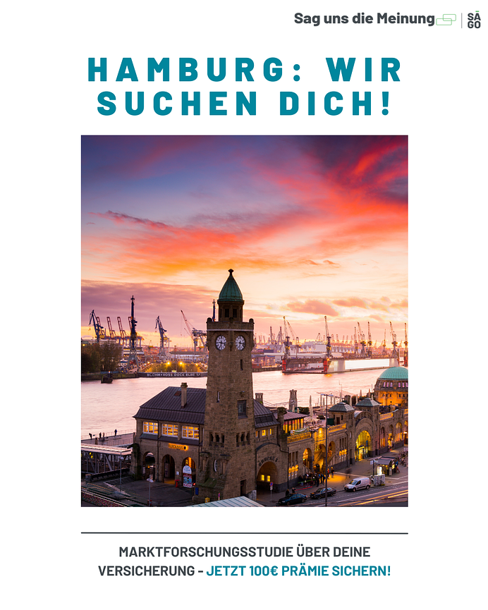 Bild 1 📢 Hamburg: Wir suchen dich!