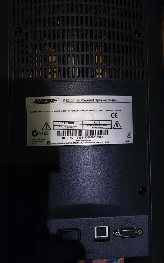 Bild 2 Bose 3-2-1GS Series III DVD Home Entertainment System gebraucht