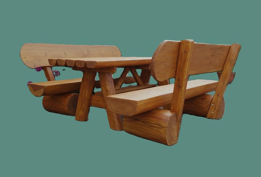 Bild 3 Gartenmöbel aus Lärchenholz. Holzmöbel.