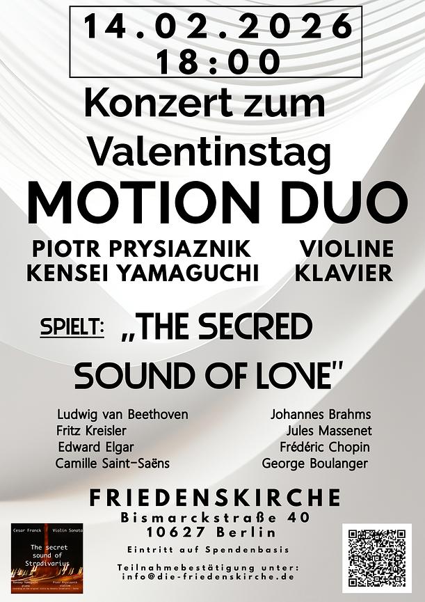 Bild 2 KONZERT ZUM VALENTINSTAG THE SECRET SOUND OF LOVE