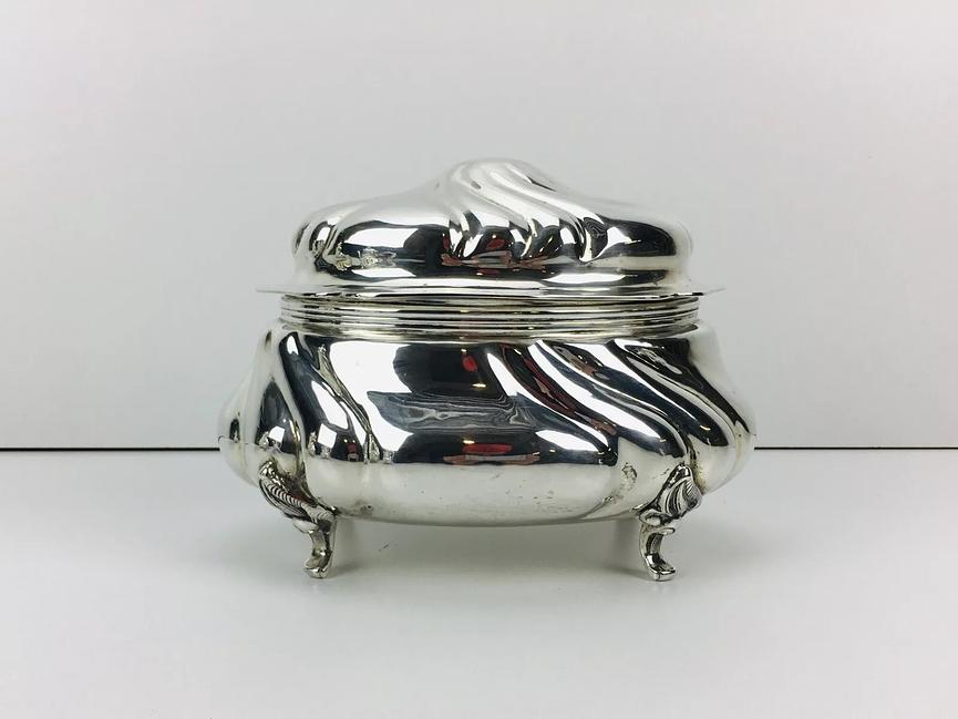Bild 4 835 Silber Tafelsilber 3476 Gramm Chippendale Tee Kaffee Service Set