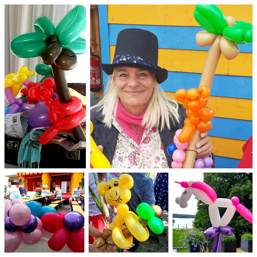 Bild 2 Kita- Firmen - Feier - Feste mit Zaubershow, Ballonmodellage + Kinderschminken