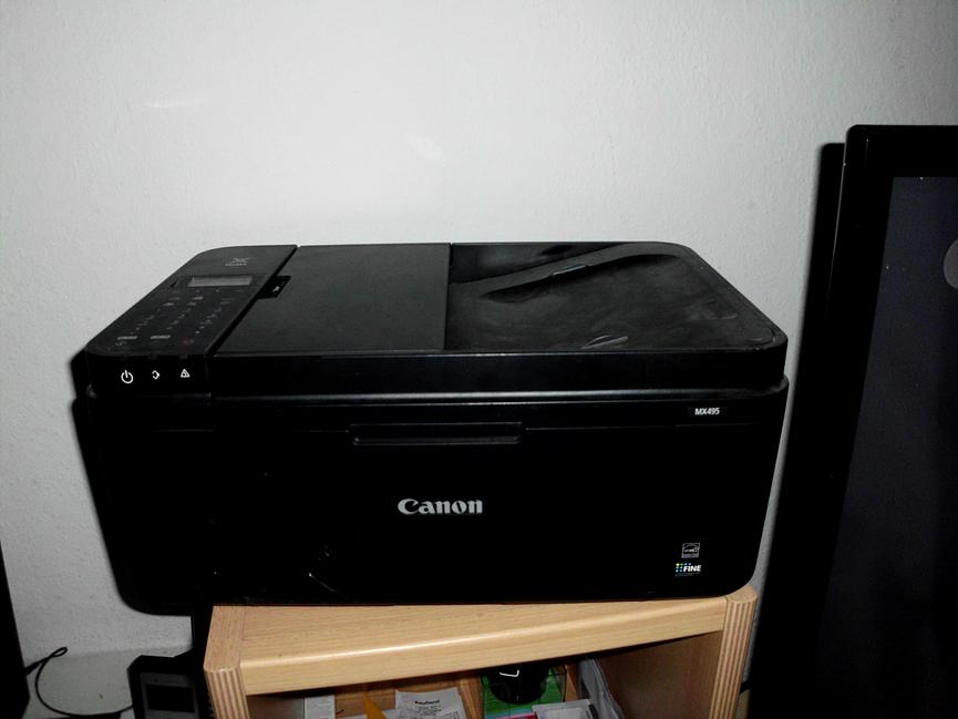 Bild 5 canon drucker mx495 in schwartz ab zu geben nur für 15euro