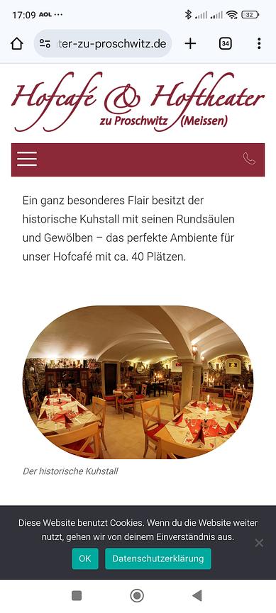 Bild 1 Hofcafe & Hoftheater zu Proschwitz (Meißen)