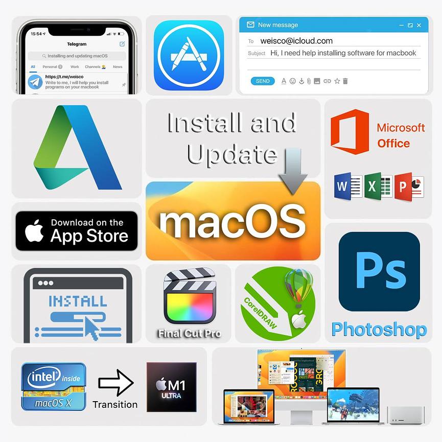 Bild 1 Installieren von Mac OS Apple Software Aktualisieren von Adobe