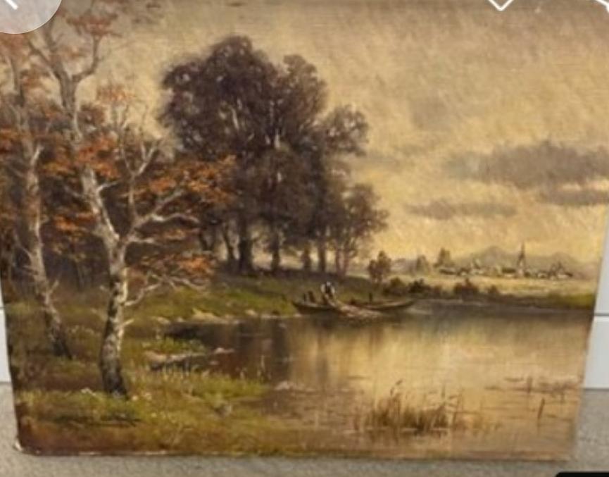 Bild 1 Prof. Erich Spörl (1949): Starnberger See – Früher Morgen am Obersee