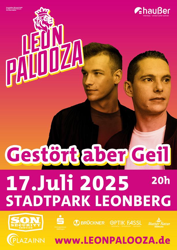 Bild 1 Leonpalooza Festival mit Gestört aber GeiL am 17.07.2025