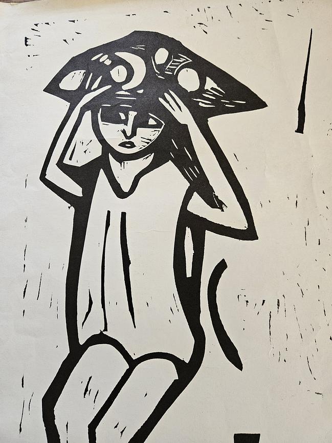 Bild 21 Mädchen im Regen"