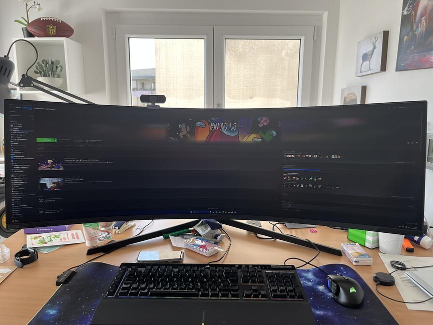 Bild 1 Samsung Odyssey Neo G9 49 Zoll Curved Monitor