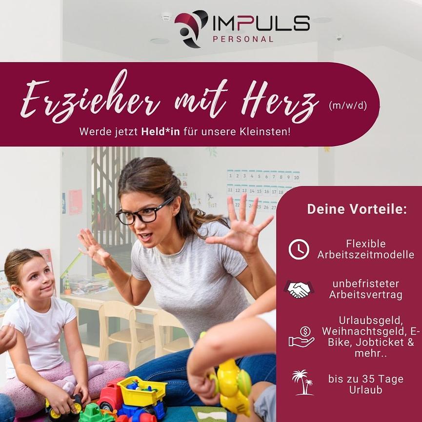 Bild 1 Abenteuerlustige Erzieher (m/w/d) für unser Kita-Team gesucht!