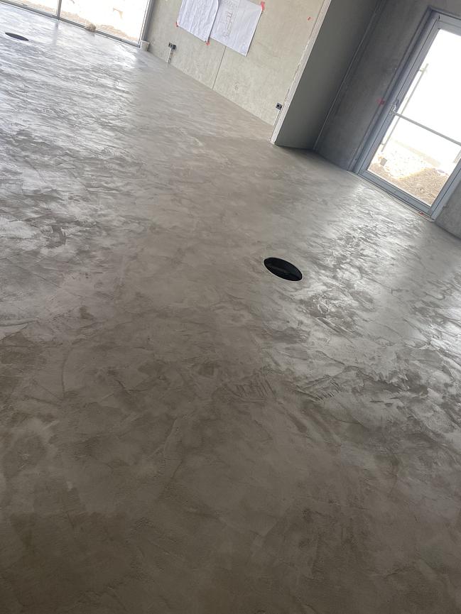 Bild 6 Beton Optik Verspachteln