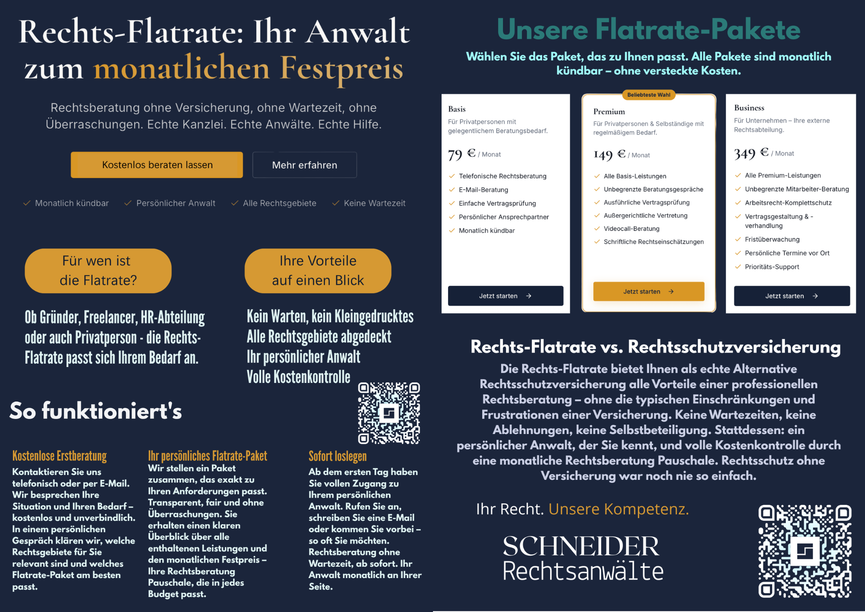 Bild 1 Rechts-Flatrate für Startup, Vereine und vieles mehr