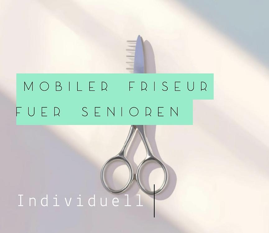 Bild 1 Mobiler Friseur für Seniorin