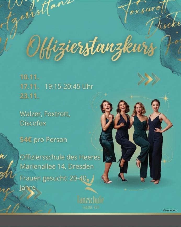 Bild 1 Wir suchen Tanzpartnerinnen zwischen 25 und 45 Jahren