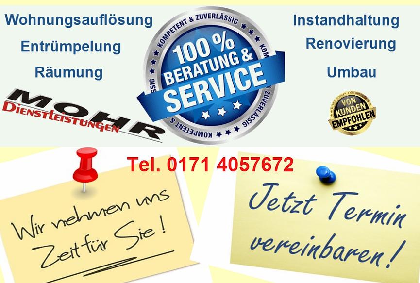 Bild 4 Wohnungsauflösungen Entrümpelungen Räumungen in Würzburg MOHR Dienstleistungen