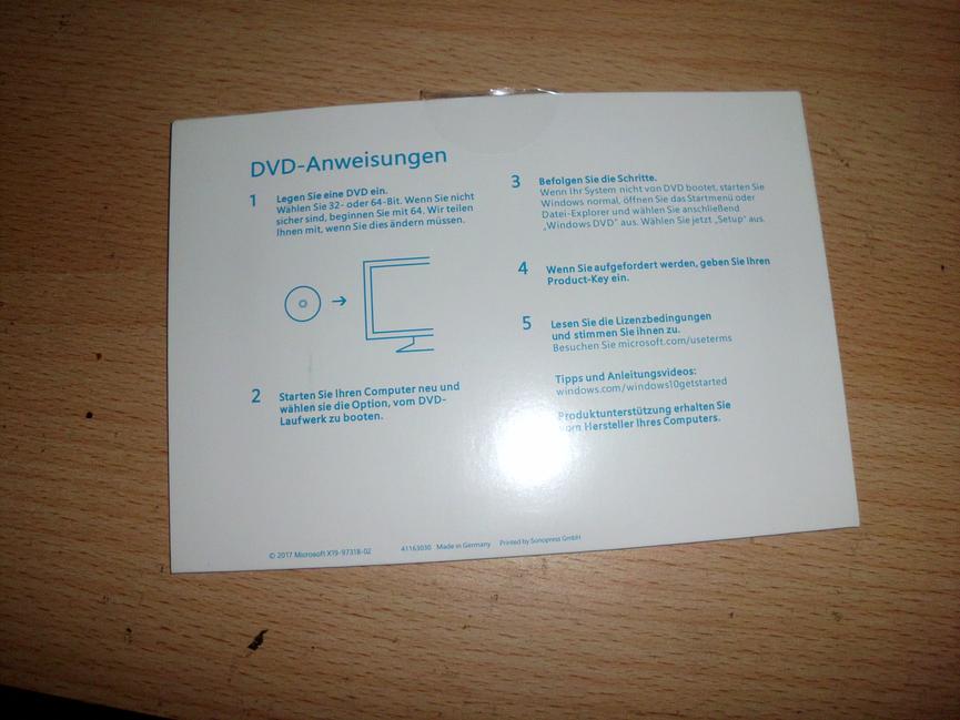 Bild 3 gebe hier windows 10pro dvd vollversion günstig ab mit key dazu ab