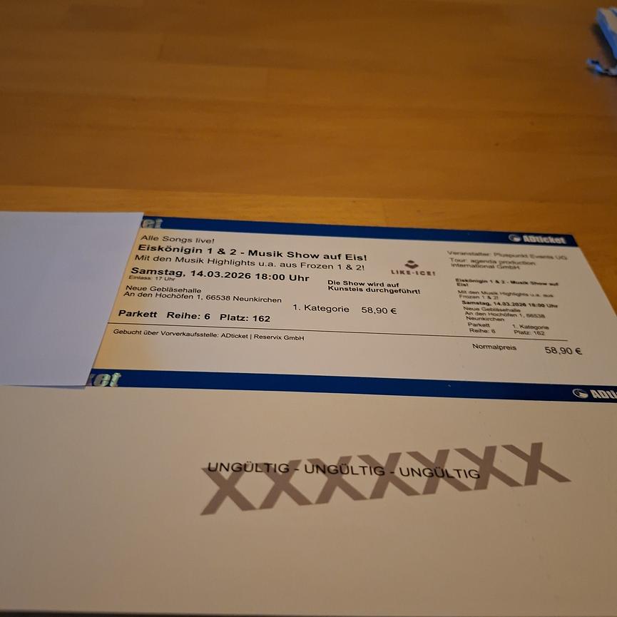 Bild 1 Eiskönigin 1 und 2 - Musik Show auf Eis