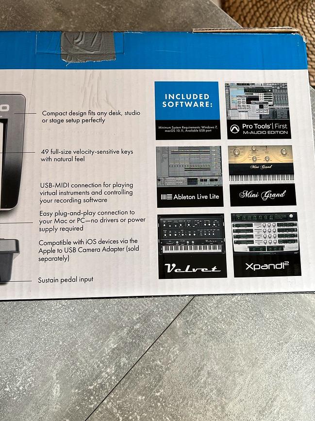 Bild 15 M-Audio Keyboard 49 MKIII / 3 Wochen benutzt !! für 50€