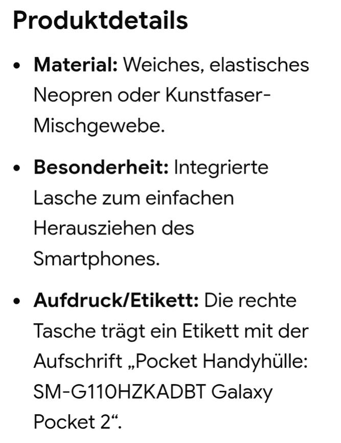 Bild 3 Pocket Handy Hülle, 2 Stück