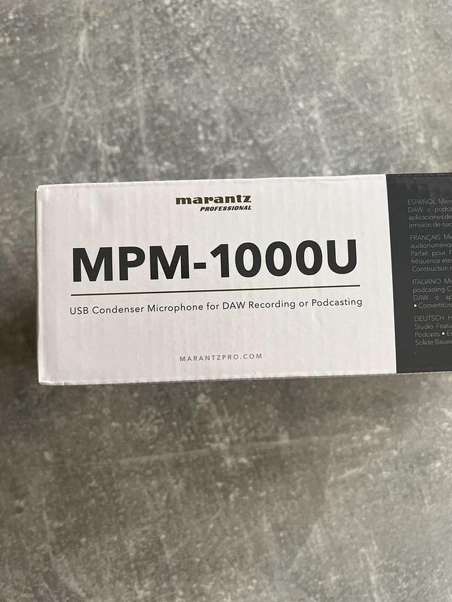 Bild 3 Mikrofon Marantz MPM-1000U / nur 3 Wochen Podcastnutzung!!