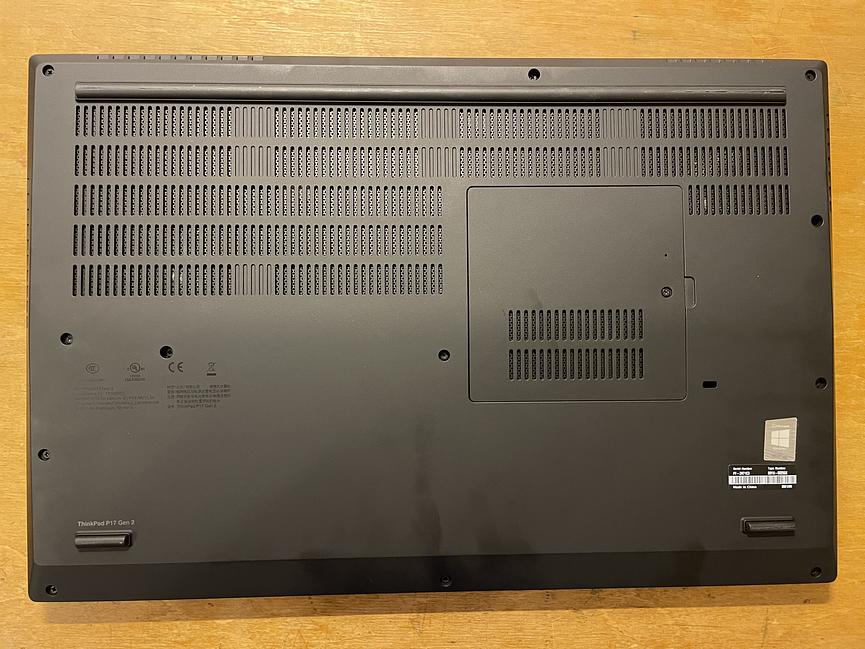 Bild 9 LENOVO ThinkPad P17 Gen2