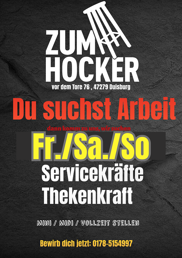 Bild 1 Servicekräfte / Thekenkraft