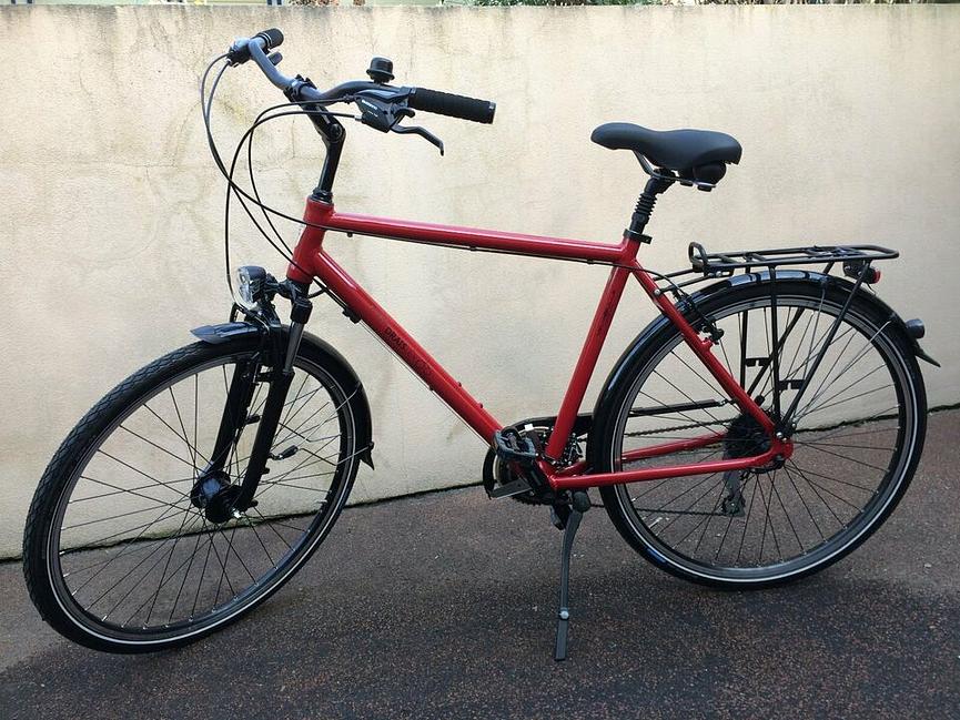 Bild 1  Schnäppchen-Rotes Herren Bike 28“–„Velo de Ville“–Neu !