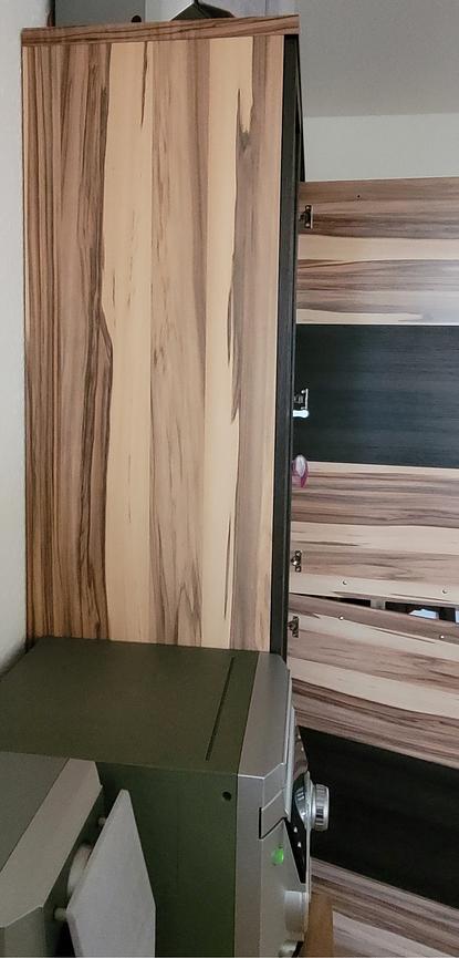 Bild 6 Vitrinenschrank, Sideboard, Wandboard, Sonoma-Eiche, Maße LxHxT 2,3 x 2,0 x 0,4