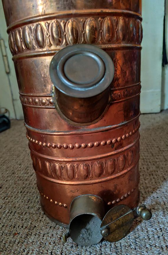 Bild 4 Samovar kupferfarben Vintage