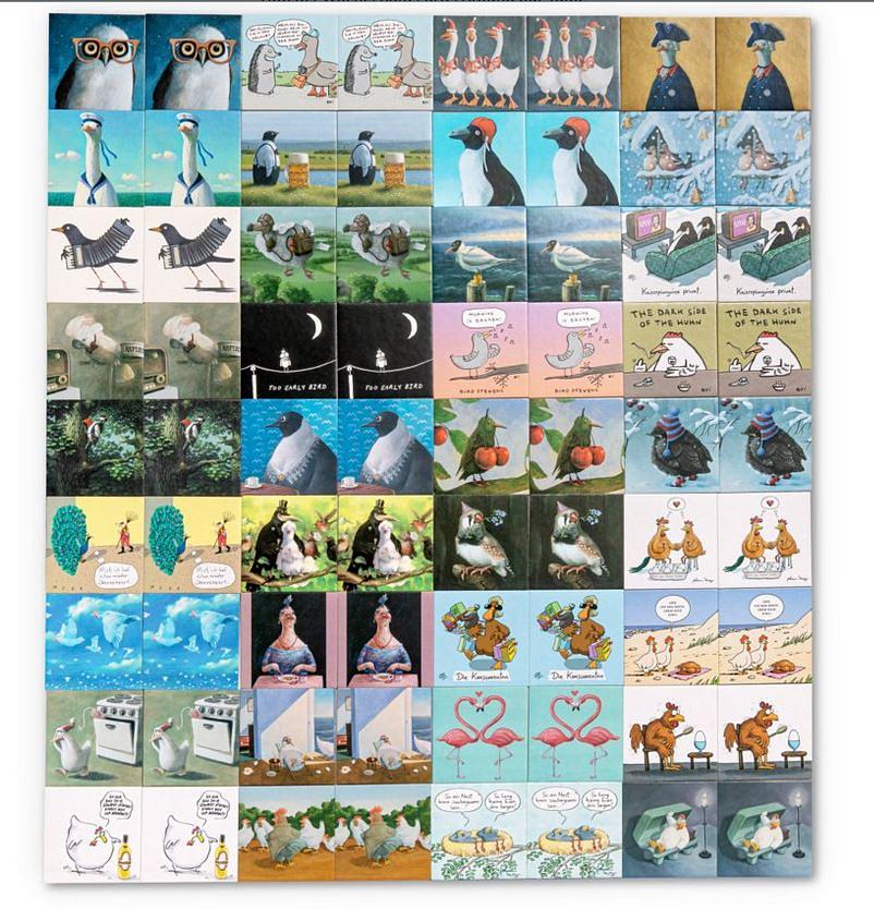 Bild 2 Memo Schräge Vögel