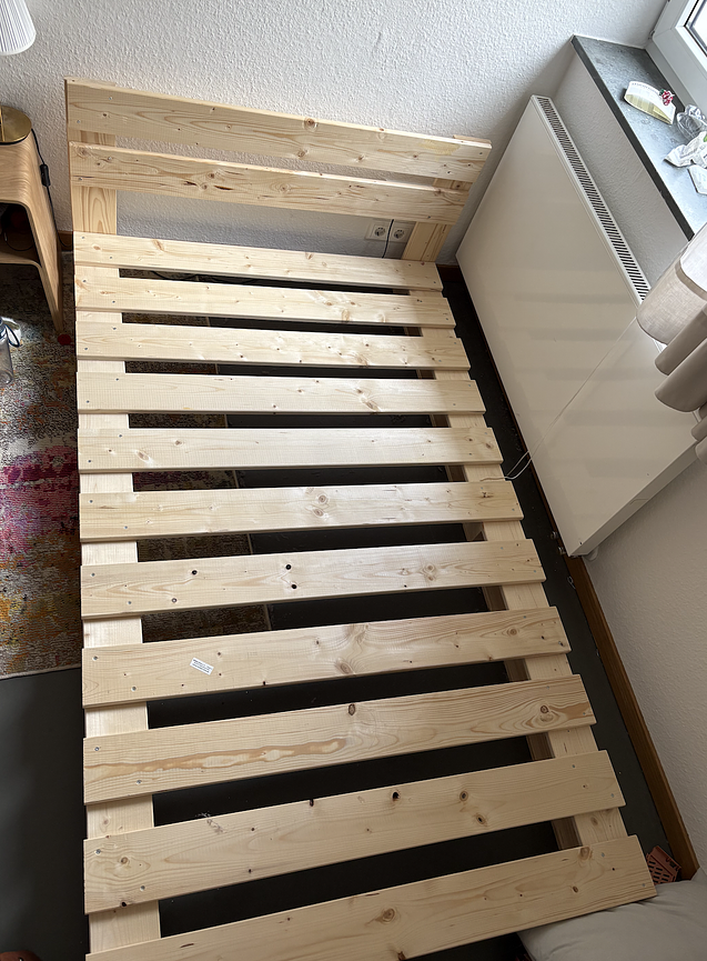 Bild 2 Verkaufe neues Palettenbett!