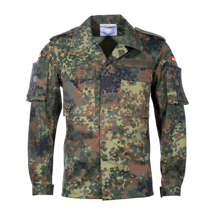 Bild 1 Kommando-Feldbluse flecktarn Gr. M von Leo Köhler NEU             Preis 79,00  €