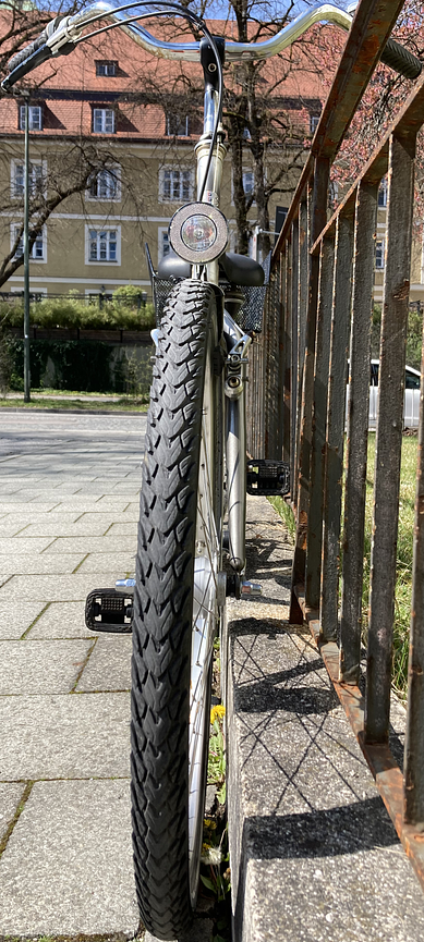Bild 2 Stadtfahrrad Bavaria Line Lizzard für Damen, 26 Zoll, Nabendynamo, Korb