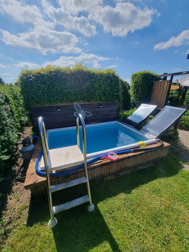 Bild 2 Verkaufe Kleingarten in Taucha mit Pool und Teich
