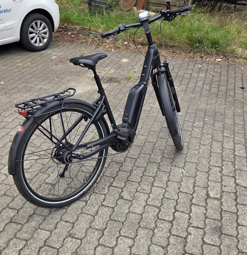 Bild 1 Neuwertiges E- City Bike von der "Kieler Manufaktur"