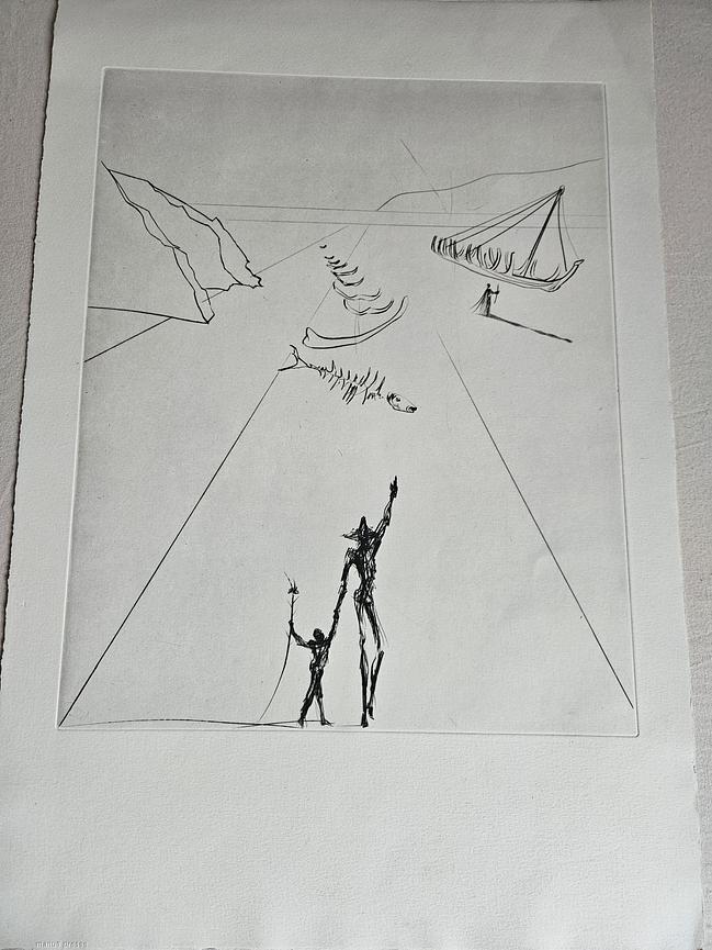 Bild 3 Salvador Dalí – 2 Illustrationen aus "Les Chants de Maldoror" – Edition Manus Pr