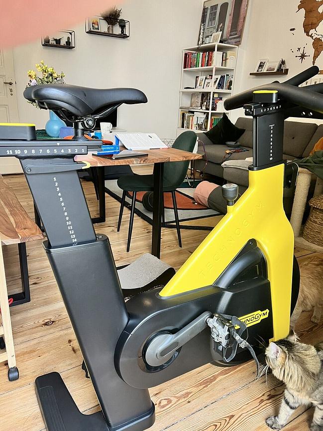 Bild 1 Technogym Bike Heimtrainer