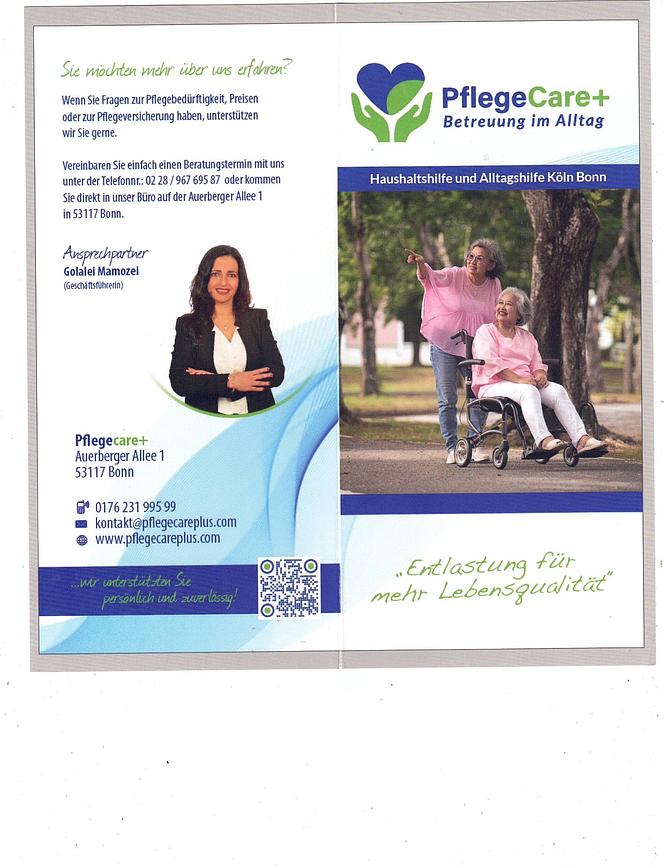 Bild 1 Seniorenbetreuung- Unterstützung im Alltag