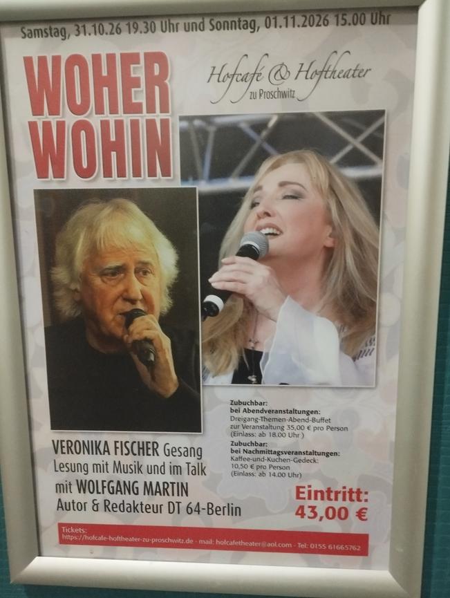 Bild 1 Veronika Fischer in Proschwitz (Meißen)