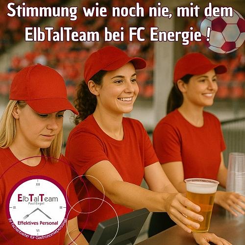 Bild 1 Stimmung wie noch nie, mit dem ElbTalTeam bei FC Energie !