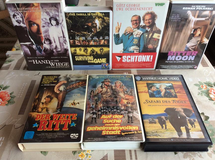 Bild 1 Original Video Spielfilme versch.Genres VHS