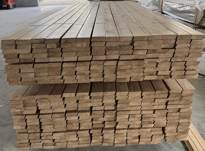 Bild 3 Eiche Rhombusleisten 21x68 mm Fassadenholz Fassade Holz