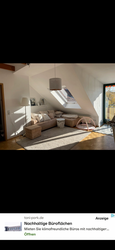Bild 2 Sonnige 3 Zimmer Dachgeschosswohnung zur Untermiete in Markkleeberg/ Leipzig