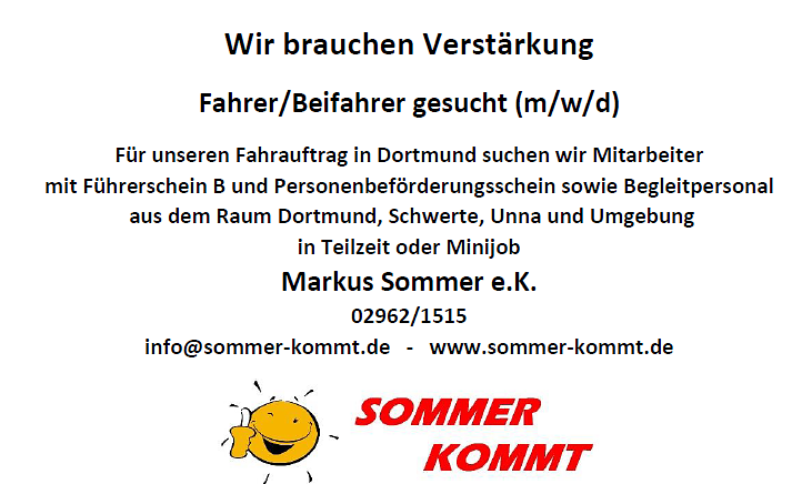 Bild 1 Fahrer gesucht in Dortmund, Schwerte, Unna und Umgebung