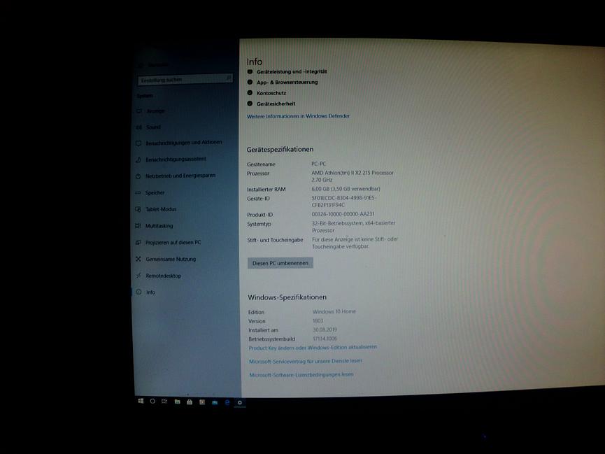 Bild 11 HP-PC mit Windows 10 Home nur für 10 Euro abzugeben.