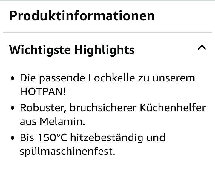 Bild 2 Küchen Helfer: Lochkelle (NEU)